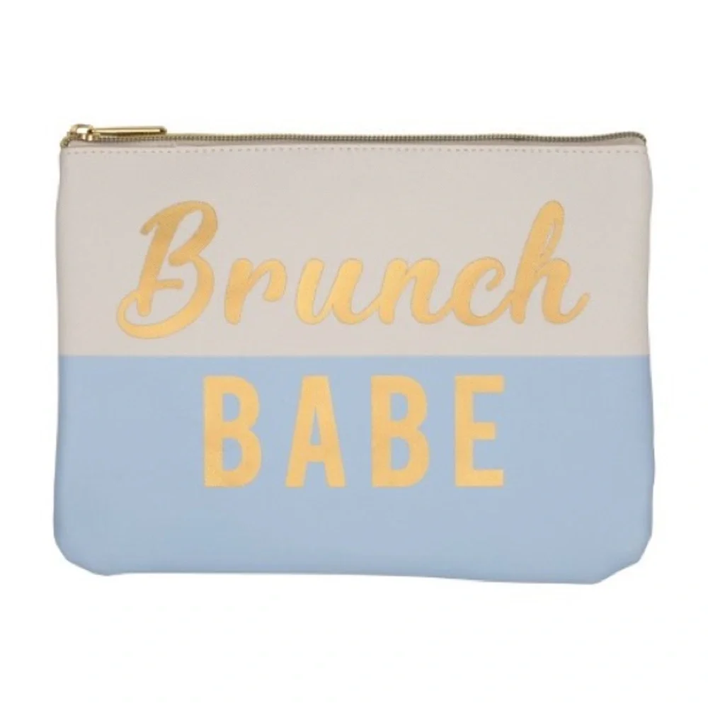 Travel Cosmetic Bag Brunch Babe-NWT